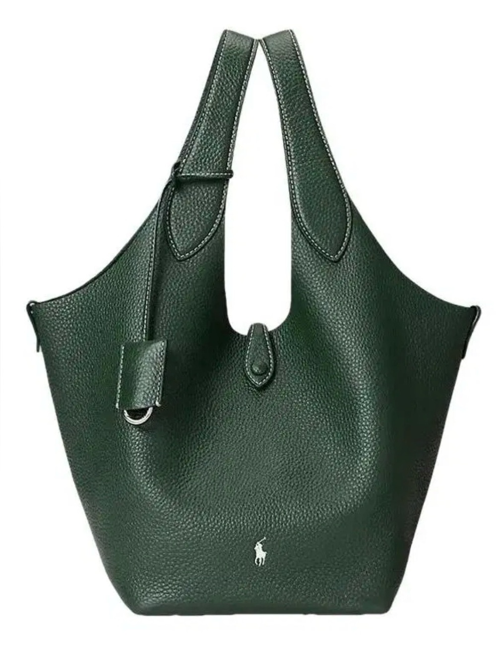 Polo Play Leather Bag Dark Green